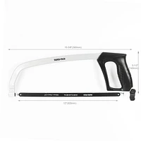 Swiss Tech 12" Hacksaw, Bi-metal blade