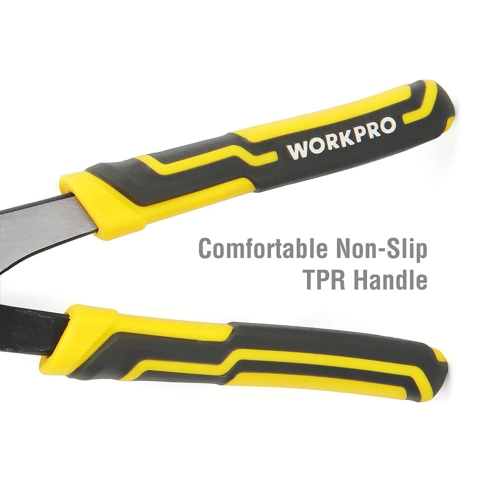 WorkPro 8" Groove Joint Pliers, 8 inch / 200mm