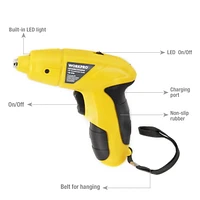 WorkPro 4.8V Cordless Screwdriver, Built-in LED light