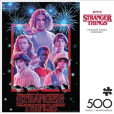 Buffalo Games - Netflix - Stranger Things Fireworks - 500 Piece Jigsaw Puzzle