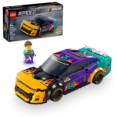 LEGO Speed Champions NASCAR Next Gen Chevrolet Camaro ZL1, Racing Car Gift, NASCAR Collectible, 76935, Includes 328 Pieces, Ages 9+