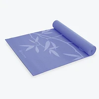 GAIAM 6MM Premium Printed Yoga Mat - Ash Leaves