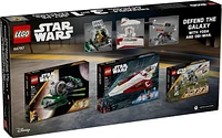 LEGO Star Wars Jedi Masters Gift Set, 3 Epic Builds in 1 Box, Star Wars Toy Building Sets, 66787