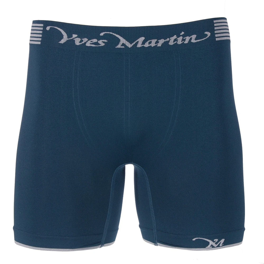 Yves Martin Men's Longer Length Seamless Trunks