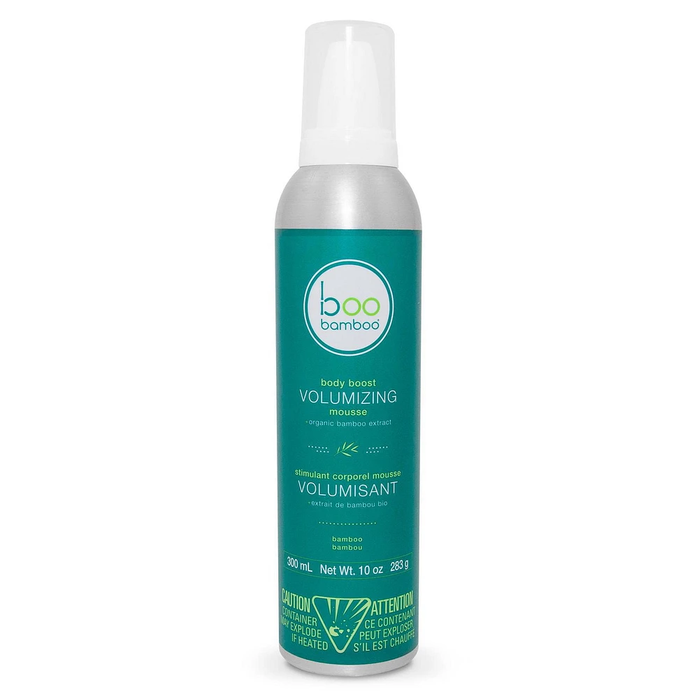 Boo Bamboo All Natural Volumizing Mousse 2pack  + Bonus Gift