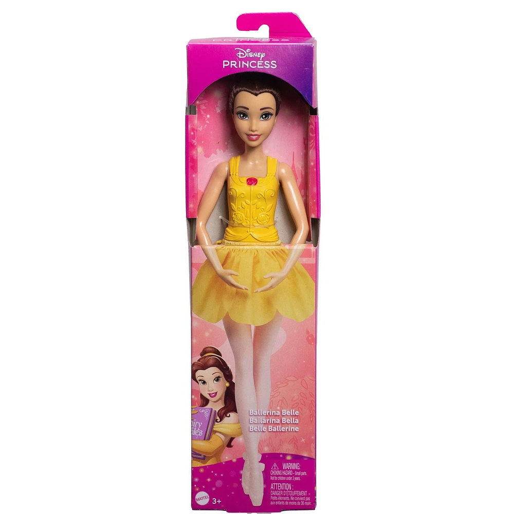 Disney Princess Toys, Ballerina Belle Doll, Ages 3Y+