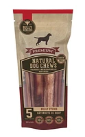 Bully Bunches 6 Inch Bully Sticks (100g min), Safe & Healthy Dog Chews