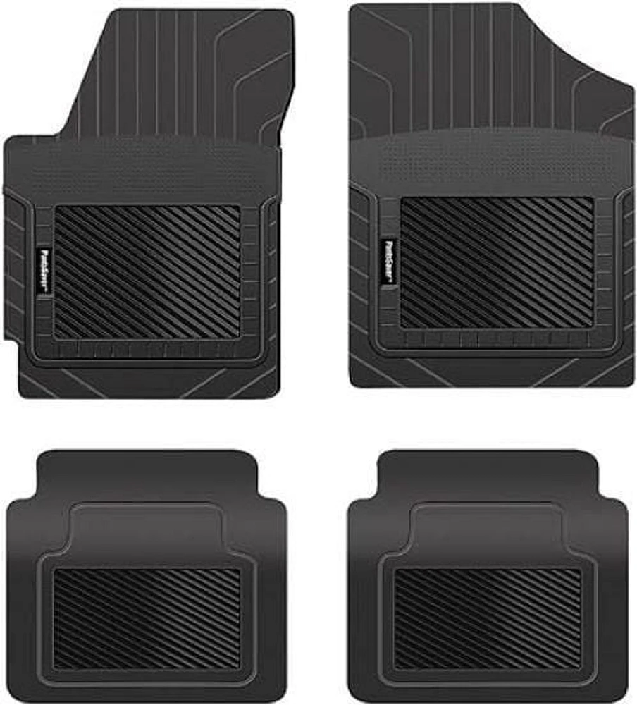 PantsSaver Custom Fit Car Floor Mats for Mazda CX-3 2016-2021 All Weather Protection  -Black