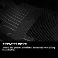 PantsSaver Custom Fit Car Floor Mats for Mazda CX-3 2016-2021 All Weather Protection  -Black