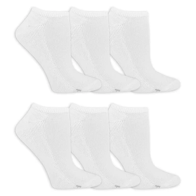 Fruit of the Loom All Day Comfort No Show Socks (6-pack), All Day Comfort women’s no show socks by Fruit of the Loom.