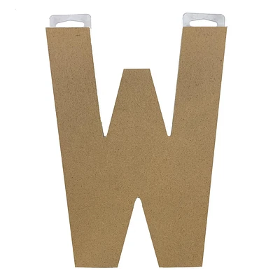 HAMPTON ART MDF 9" LETTER W