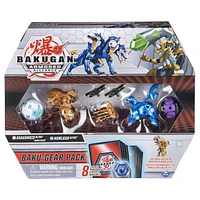 Bakugan Baku-Gear 4-Pack Dragonoid Ultra with Howlkor Ultra