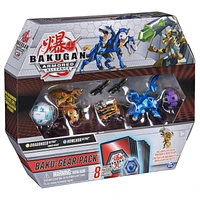 Bakugan Baku-Gear 4-Pack Dragonoid Ultra with Howlkor Ultra