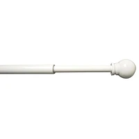 Versailles' Adjustable Ball Finial Swing Arm Rod Set 14in - 24in