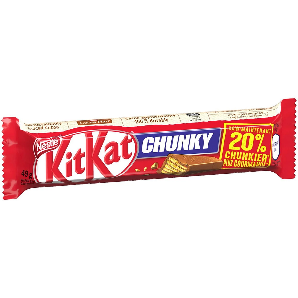 NESTLÉ® KITKAT® CHUNKY Milk Chocolate Wafer Bar 49 g, 49 GR