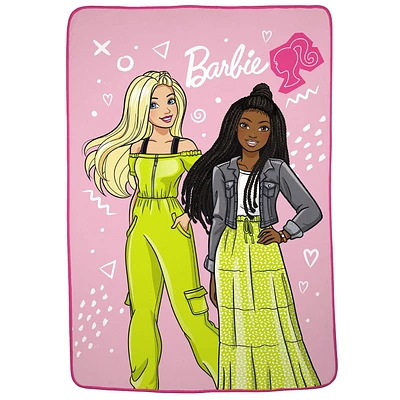 Barbie "Happy Smiles" Blanket, Barbie Blanket