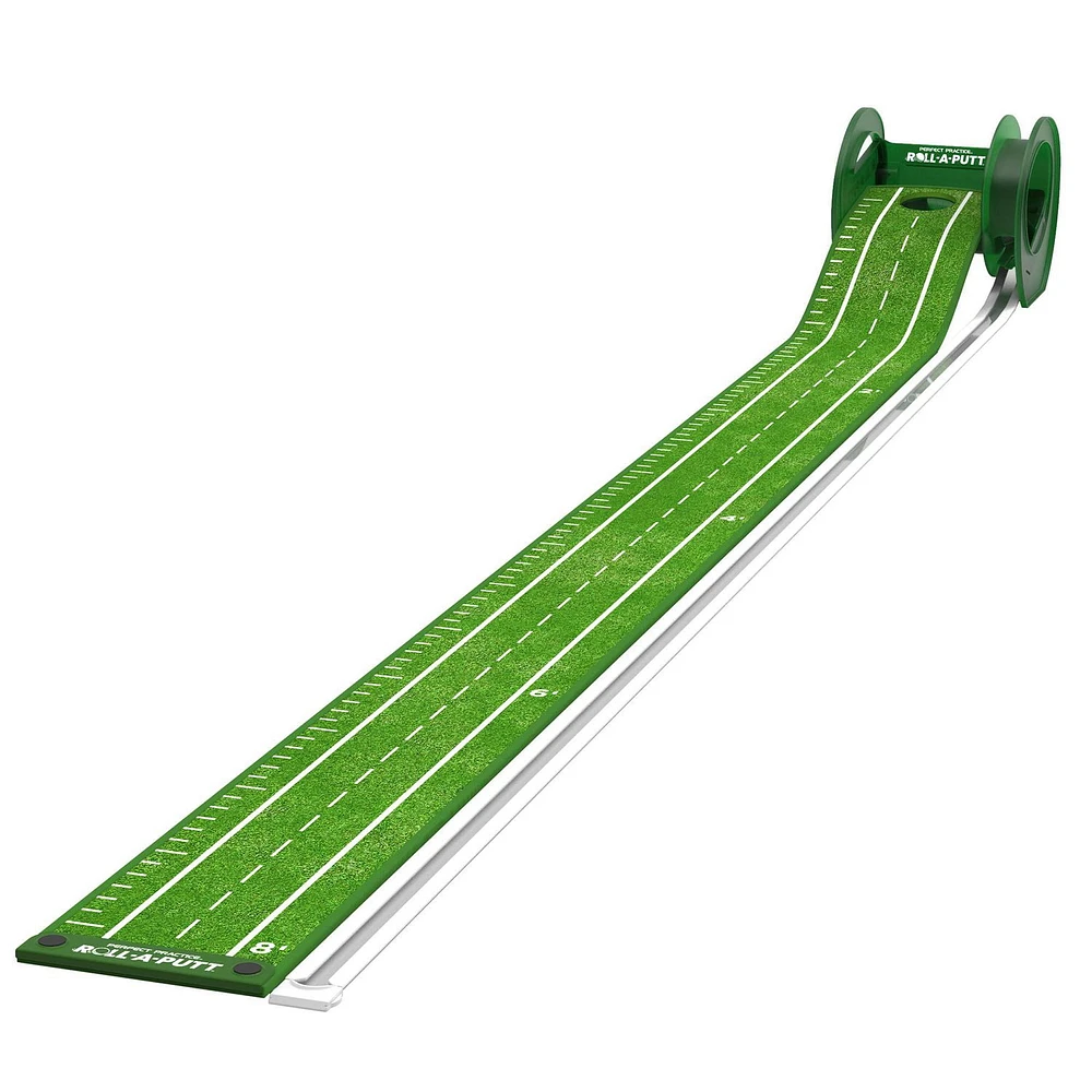 Roll-a-Putt Perfect Practice Putting Mat, 8'