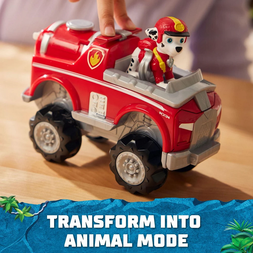 PAW Patrol Jungle Pups, Marshall Elephant Vehicle, Toy Truck with Collectible Action Figure, Kids Toys for Boys & Girls Ages 3 and Up, PAW Patrol Jungle Pups