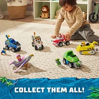 PAW Patrol Jungle Pups, Rocky's Turtle Vehicle, Camion avec figurine à collectionner, jouets pour les garçons et les filles à partir de 3 ans