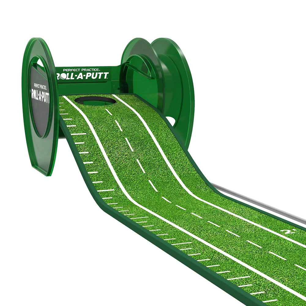 Roll-a-Putt Perfect Practice Putting Mat, 8'