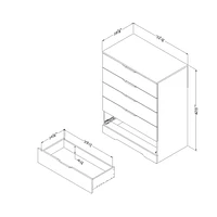 South Shore Holland 5-Drawer Chest