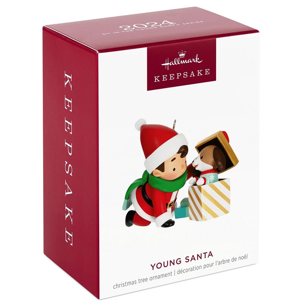 Hallmark Keepsake Christmas Ornament (Young Santa)