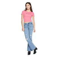 No Boundaries Women's Short Sleeve Tee