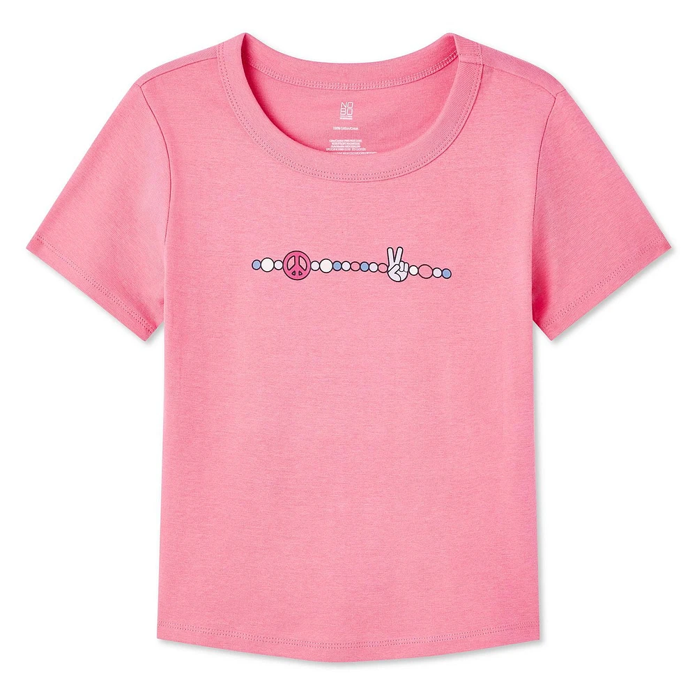 No Boundaries Women's Short Sleeve Tee