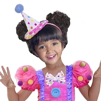 Goodmark Bright Sweetie Clown Halloween Costume, Toddler 2T