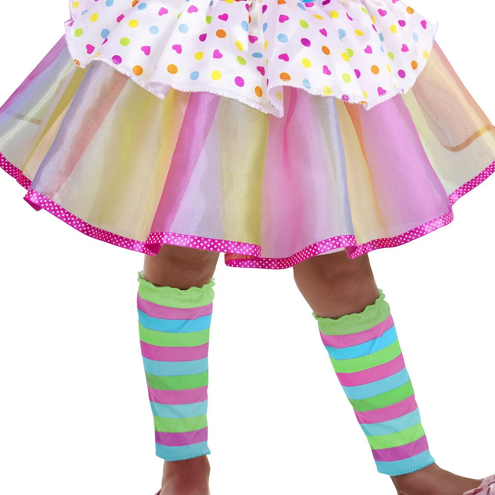 Goodmark Bright Sweetie Clown Halloween Costume, Toddler 2T