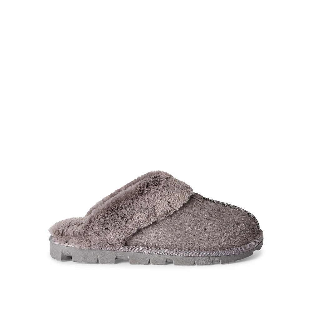 Canadiana Women's Suede Slippers