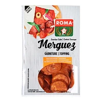 Roma Cooked Sliced Merguez Sausage, 175 gr