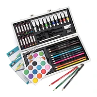 Royal & Langnickel Essentials Mixed Media Beginners Art Set, 85pc, 85pc Mixed Media Art Set