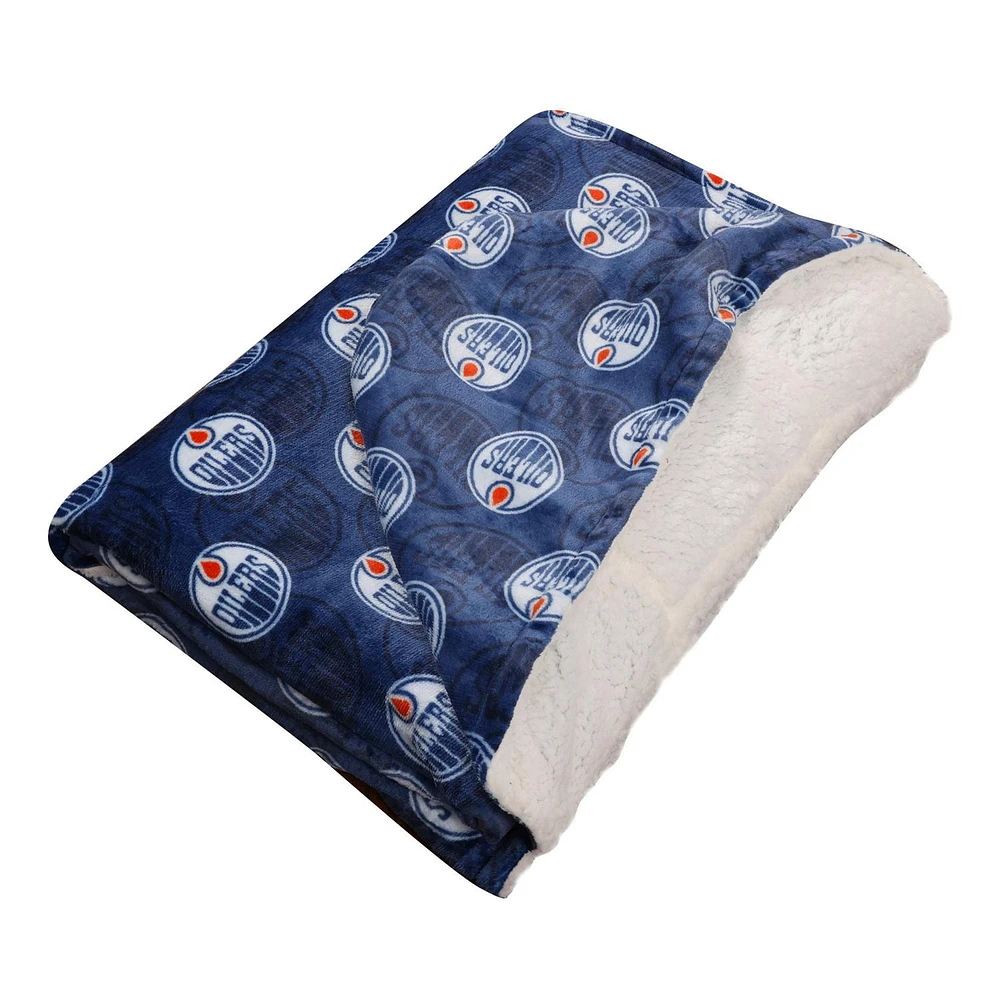 NHL Edmonton Oilers Hooded Throw Blanket, 50" x 70"