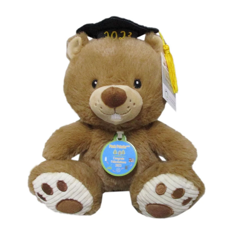 Way To Celebrate Graduation Eco friendly Plush Groundhog ,7.5inch