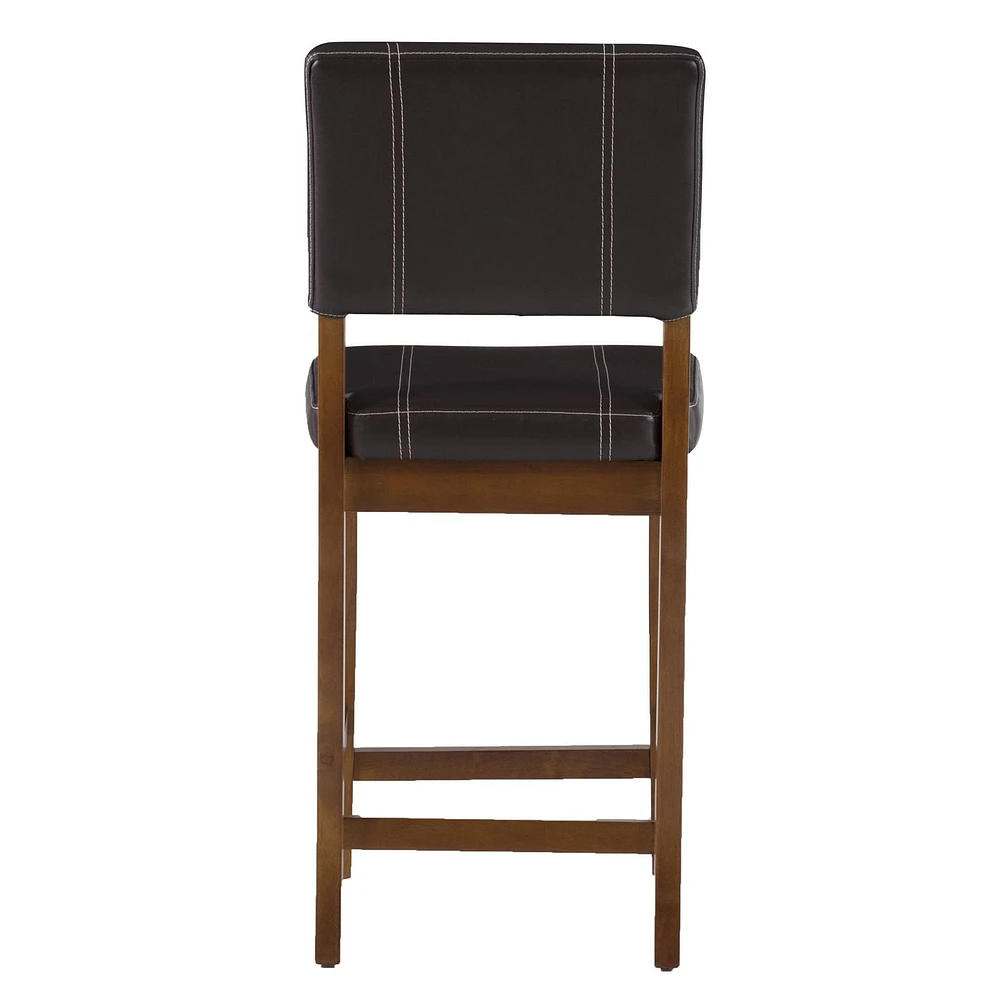 Augusta Brown Counter Stool