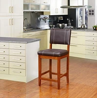 Augusta Brown Counter Stool