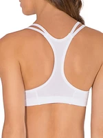 Fruit of the Loom Soutien-gorge de sport en coton à bretelles spaghetti pour femme, lot 3 Tailles 34, 36, 38, 40