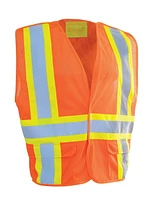 FORCEFIELD Hi Vis 5 Point Tear-Away Traffic Vest