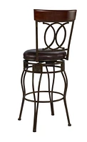 Jace O & X Back Bar Stool