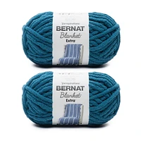 Bernat® Blanket Extra™ Yarn (2 Pack), Polyester #7 Jumbo, 10.5oz/300g, 97 Yards