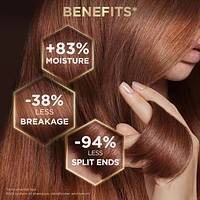 Garnier Whole Blends Honey Treasures Revitalisant Réparateur pour Cheveux Secs et Abîmés, 89ml Répare les cheveux abîmés
