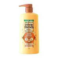 Garnier Whole Blends Honey Treasures Repairing Shampoo, For Damaged and Dry Hair, 1180 mL