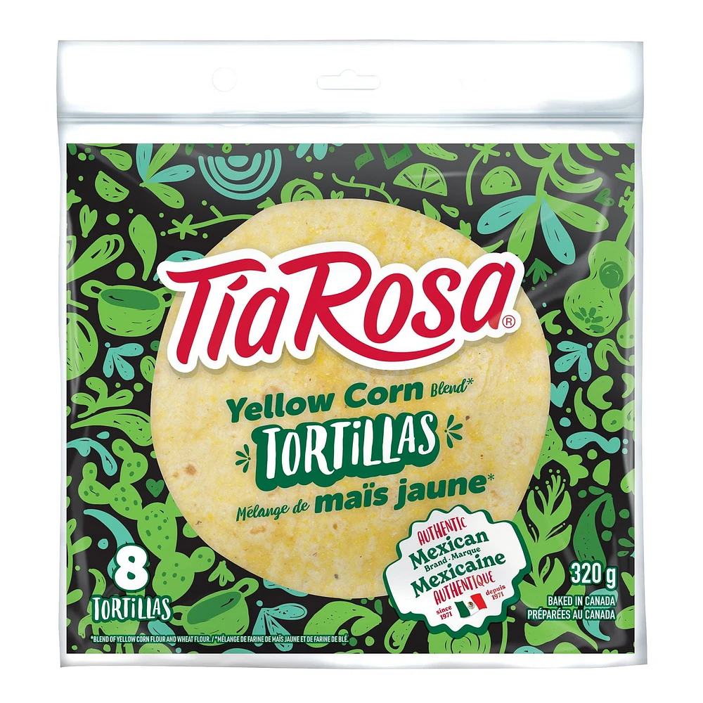 Tia Rosa  Yellow Corn Tortillas, 320 g