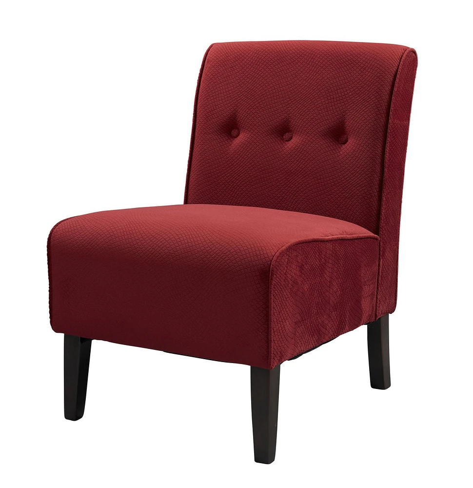 Avondale Red Accent Chair