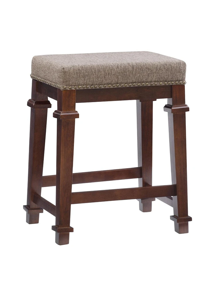 Brady Backless Tweed Counter Stool