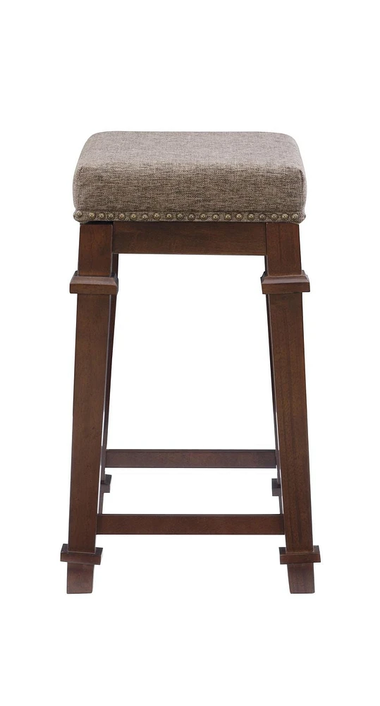 Brady Backless Tweed Counter Stool