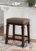 Brady Backless Tweed Counter Stool