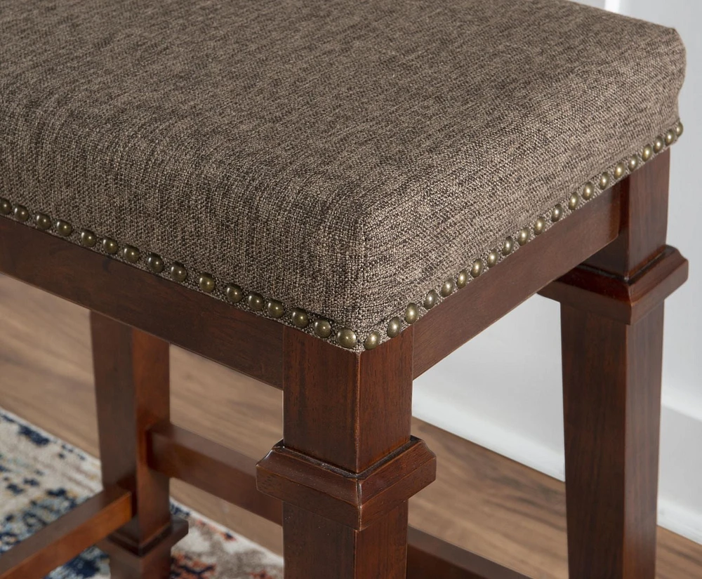 Brady Backless Tweed Counter Stool