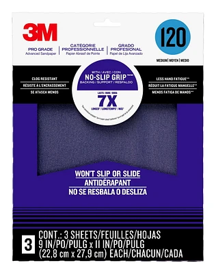 3M Pro Grade No-Slip Grip Advanced Sandpaper